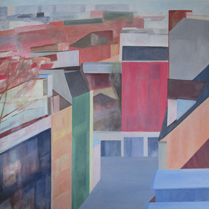 2013 | Öl auf Leinwand | 75 x 75 cm